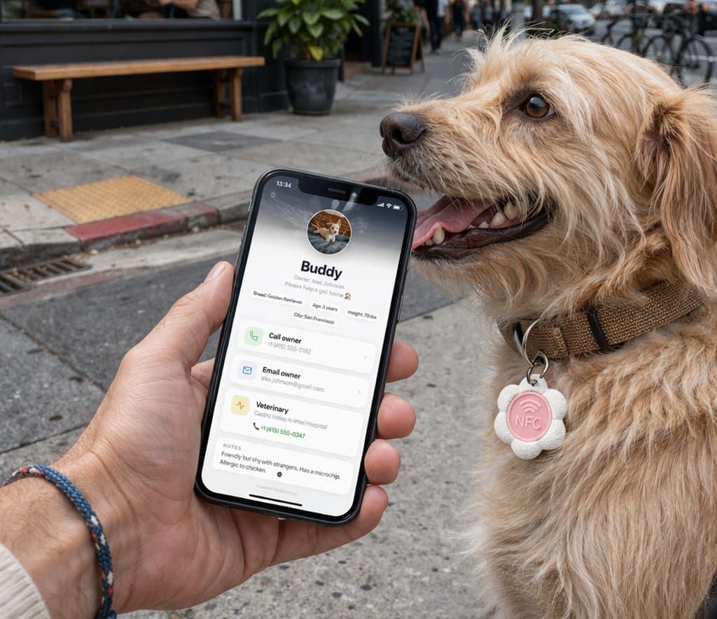 Tierarzt-Scanner für Mikrochip vs. Smartphone-NFC — Bloomtag funktioniert mit jedem Telefon